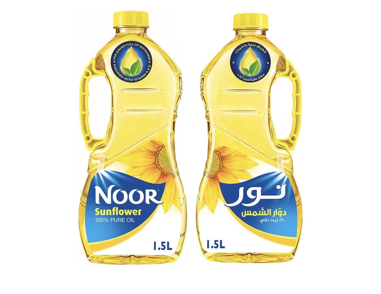 زيت نور عباد الشمس 1.5لتر